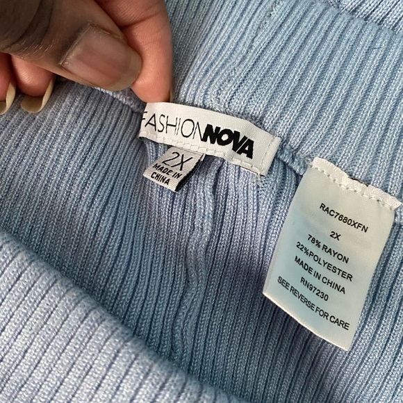 Fashion Nova In The Morning Set 💙 - Picture 3 of 3